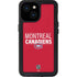 NHL Montreal Canadiens Lineup iPhone 15 Waterproof Case